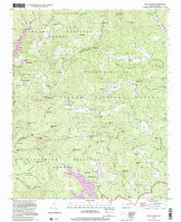 1997 Map of Lake Toxaway, Transylvania County, NC — High-Res | Pastmaps
